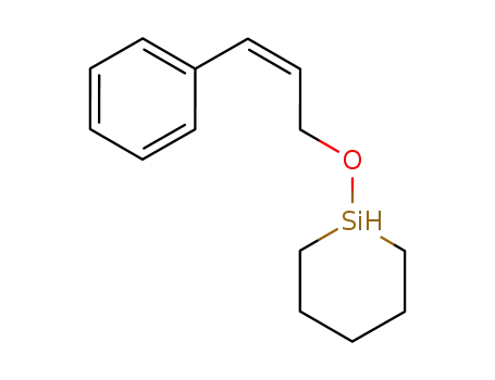 Silacyclohexane, 1-[(3-phenyl-2-propenyl)oxy]-, (Z)-