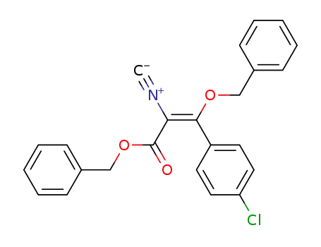 benzyl (Z)-β-benzyloxy-α-isocyano-(4-chloro)cinnamate