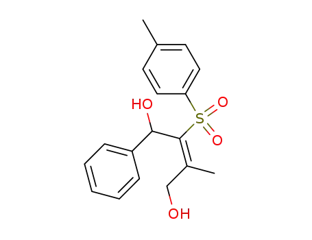 (E)-3-methyl-1-phenyl-2-tosyl-2-butene-1,4-diol