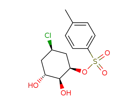 (1R,2S,3R,5R)-5-chloro-1-tosylcyclohexane-1,2,3-triol