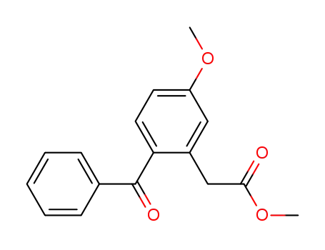 Methyl 2-benzoyl-5-methoxyphenylacetate