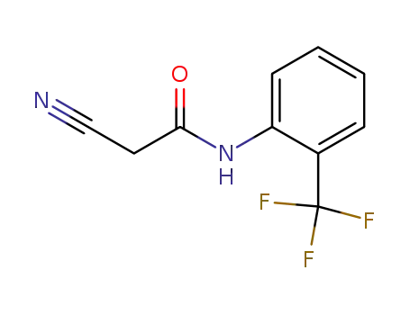 Molecular Structure of 419534-37-5 (2-CYANO-N-[2-(TRIFLUOROMETHYL)PHENYL]ACETAMIDE)