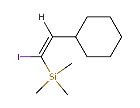 (E)-(1-iodo-2-cyclohexylethenyl)trimethylsilane