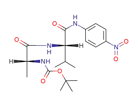 L-Valinamide,
N-[(1,1-dimethylethoxy)carbonyl]-D-alanyl-N-(4-nitrophenyl)-