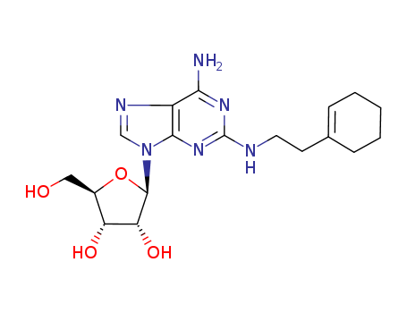 2-((2-(1-CYCLOHEXEN-1-YL)ETHYL)AMINO)ADENOSINE