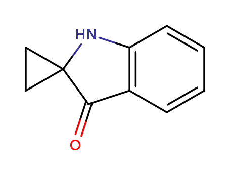 Molecular Structure of 64053-78-7 (Spiro[cyclopropane-1,2'-[2H]indol]-3'(1'H)-one)