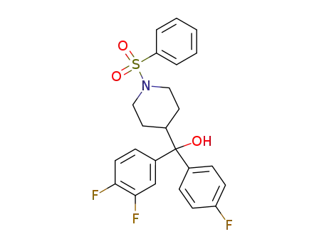 4-Piperidinemethanol,
a-(3,4-difluorophenyl)-a-(4-fluorophenyl)-1-(phenylsulfonyl)-
