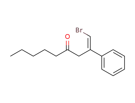 1-Nonen-4-one, 1-bromo-2-phenyl-, (E)-