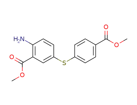 methyl 4-<<4-amino-3-(methoxycarbonyl)phenyl>thio>benzoate