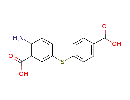 4-<<4-amino-3-(methoxycarbonyl)phenyl>thio>benzoic acid