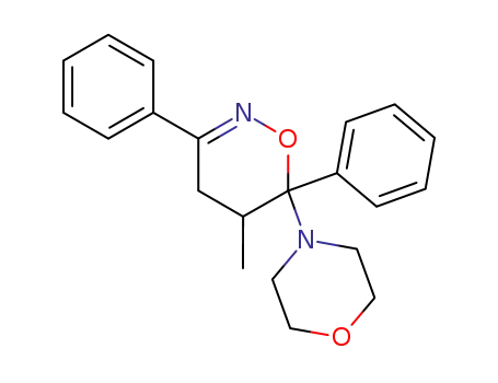 5-Methyl-6-morpholin-4-yl-3,6-diphenyl-5,6-dihydro-4H-[1,2]oxazine