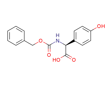 Molecular Structure of 26787-76-8 (N-Cbz-S-4-Hydroxyphenylglycine)