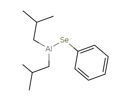 Aluminum, (benzeneselenolato)bis(2-methylpropyl)-