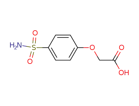 Molecular Structure of 7383-14-4 (Sulfonamidophenoxyacetic acid)