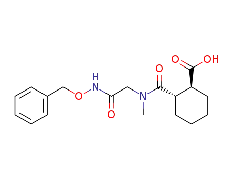 (1S,2S)-2-[(Benzyloxycarbamoyl-methyl)-methyl-carbamoyl]-cyclohexanecarboxylic acid