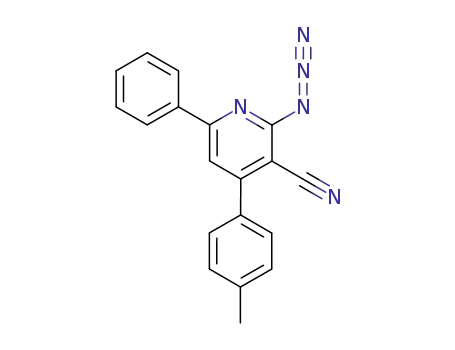 2-azido-4-(4-methyl-phenyl)-6-phenyl-pyridine-3-carbonitrile