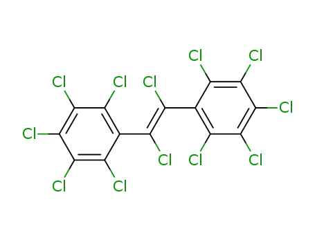 Benzene,
1,1'-[(1E)-1,2-dichloro-1,2-ethenediyl]bis[2,3,4,5,6-pentachloro-