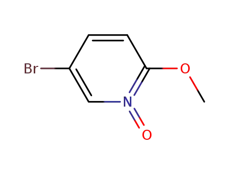 Molecular Structure of 446284-14-6 (5-BROMO-2-METHOXY-PYRIDIN-N-OXIDE)