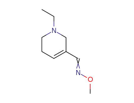 3-Pyridinecarboxaldehyde, 1-ethyl-1,2,5,6-tetrahydro-, O-methyloxime