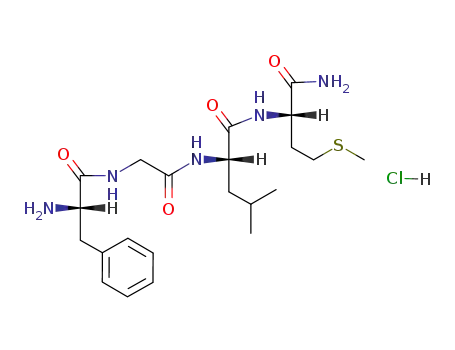 L-Methioninamide, L-phenylalanylglycyl-L-leucyl-, monohydrochloride