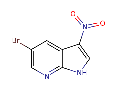 1H-Pyrrolo[2,3-b]pyridine, 5-bromo-3-nitro-