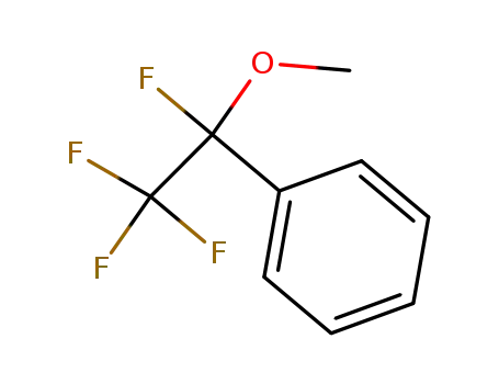 Molecular Structure of 102410-95-7 (Benzene, (1,2,2,2-tetrafluoro-1-methoxyethyl)-)