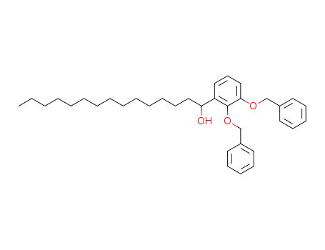 1-(2,3-bis-benzyloxy-phenyl)-pentadecan-1-ol