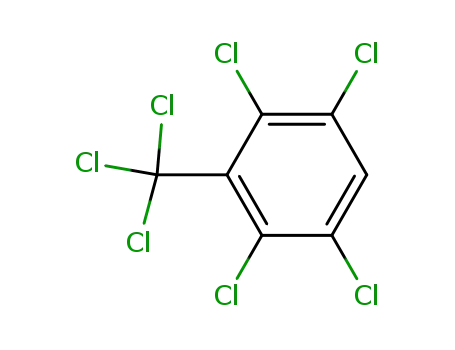 2,3,5,6-tetrachloro-1-(trichloromethyl)benzene