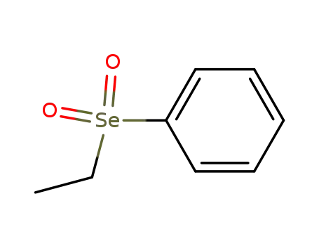 Molecular Structure of 98750-94-8 (Ethyl phenyl selenone)