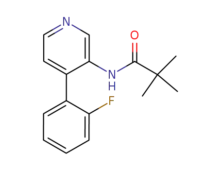2,2-dimethyl-N-(4-(2-fluorophenyl)-3-pyridyl)propanamide