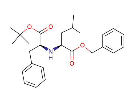 L-Phenylalanine, N-[3-methyl-1-[(phenylmethoxy)carbonyl]butyl]-,
1,1-dimethylethyl ester, (S)-