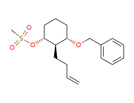 Methanesulfonic acid (1R,2R,3S)-3-benzyloxy-2-but-3-enyl-cyclohexyl ester