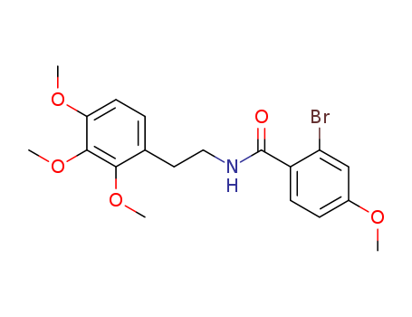 N-(2',3',4'-trimethoxyphenethyl)-2-bromo-4-methoxybenzamide