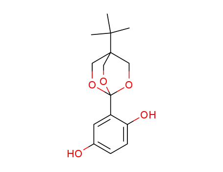 2-(4-tert-Butyl-2,6,7-trioxa-bicyclo[2.2.2]oct-1-yl)-benzene-1,4-diol