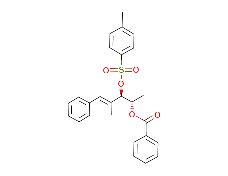 Benzoic acid (E)-(1S,2R)-1,3-dimethyl-4-phenyl-2-(toluene-4-sulfonyloxy)-but-3-enyl ester