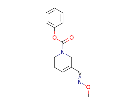 1(2H)-PYRIDINECARBOXYLIC ACID,3,6-DIHYDRO-5-((METHOXYIMINO)METHYL)-,PHENYL ESTER