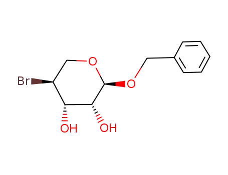 benzyl 4-bromo-4-deoxy-α-L-lyxopyranoside
