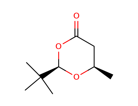 1,3-Dioxan-4-one,2-(1,1-dimethylethyl)-6-methyl-, (2R,6R)-
