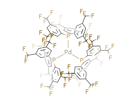 Tris{tris[3,5-bis(trifluoromethyl)phenyl]phosphine}palladium(0), 99%