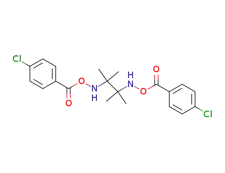 N,N'-(1,1,2,2-Tetramethylethylen)-bis<O-(4-chlorbenzoyl)hydroxylamin>