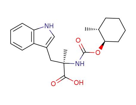 (1R-trans)-α-methyl-N-<<(2-methylcyclohexyl)oxy>carbonyl>-(R)-tryptophan