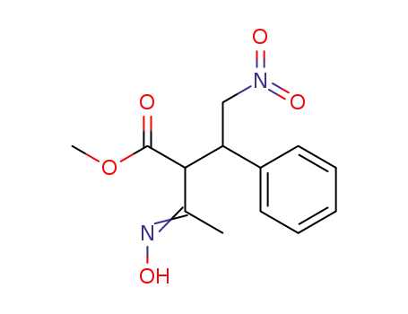 3-Carbomethoxy-5-nitro-2-oximino-4-phenylpentane