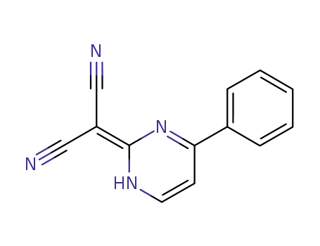 Propanedinitrile, (4-phenyl-2(1H)-pyrimidinylidene)-