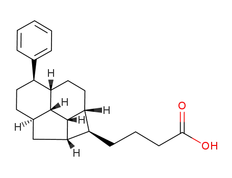 4-(6'-phenyltetracyclo<5,4,2,0<sup>3.13</sup>,0<sup>10.12</sup>>tridec-11'-yl)butanoic acid