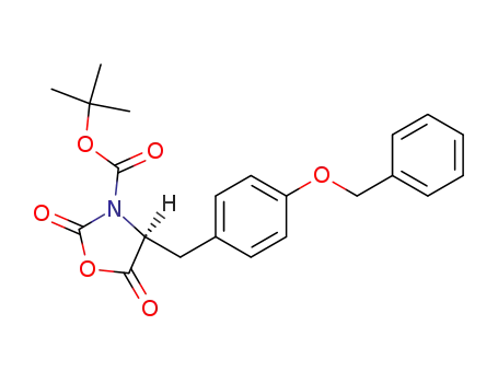 Molecular Structure of 153815-62-4 (BOC-(O-BENZYL)-TYROSINE NCA)