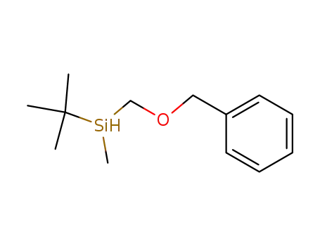 <(benzyloxy)methyl>(tert-butyl)methylsilane