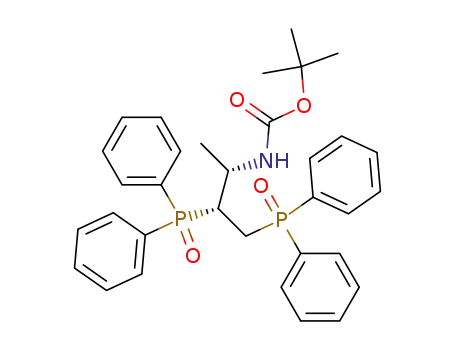 [(1S,2R)-2,3-Bis-(diphenyl-phosphinoyl)-1-methyl-propyl]-carbamic acid tert-butyl ester