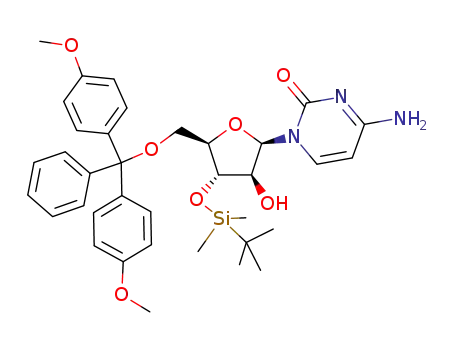4-Amino-1-[(2R,3S,4S,5R)-5-[bis-(4-methoxy-phenyl)-phenyl-methoxymethyl]-4-(tert-butyl-dimethyl-silanyloxy)-3-hydroxy-tetrahydro-furan-2-yl]-1H-pyrimidin-2-one