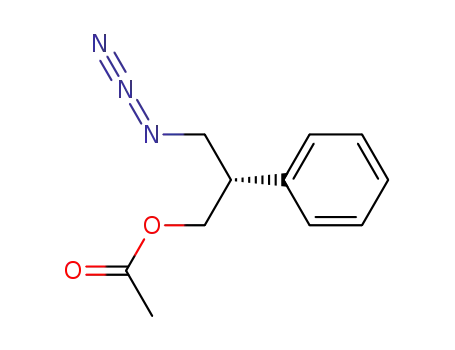 (S)-(-)-1-acetoxy-3-azido-2-phenylpropane