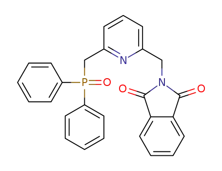 2-({6-[(diphenylphosphoryl)methyl]pyridin-2-yl}methyl)isoindoline-1,3-dione
